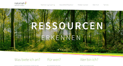 Desktop Screenshot of naturnah-sha.de